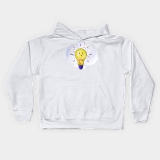 Idea concept drawing Kids Hoodie